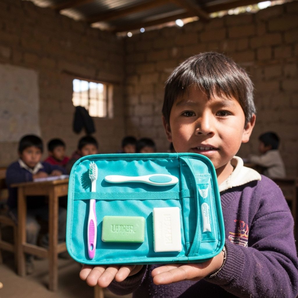 Kits de Higiene en Escuelas Rurales